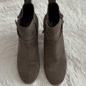 Cole Haan Women's Taupe Ankle Booties